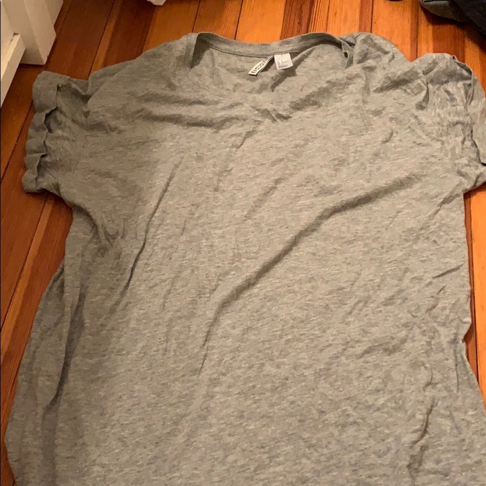 Grey teeshirt dress